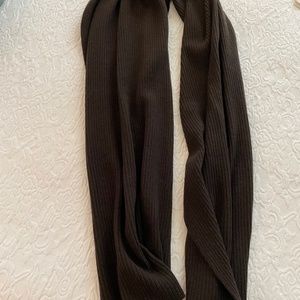 Ann Taylor Pure Cashmere Cable Knit Pashmina Shawl Oversized